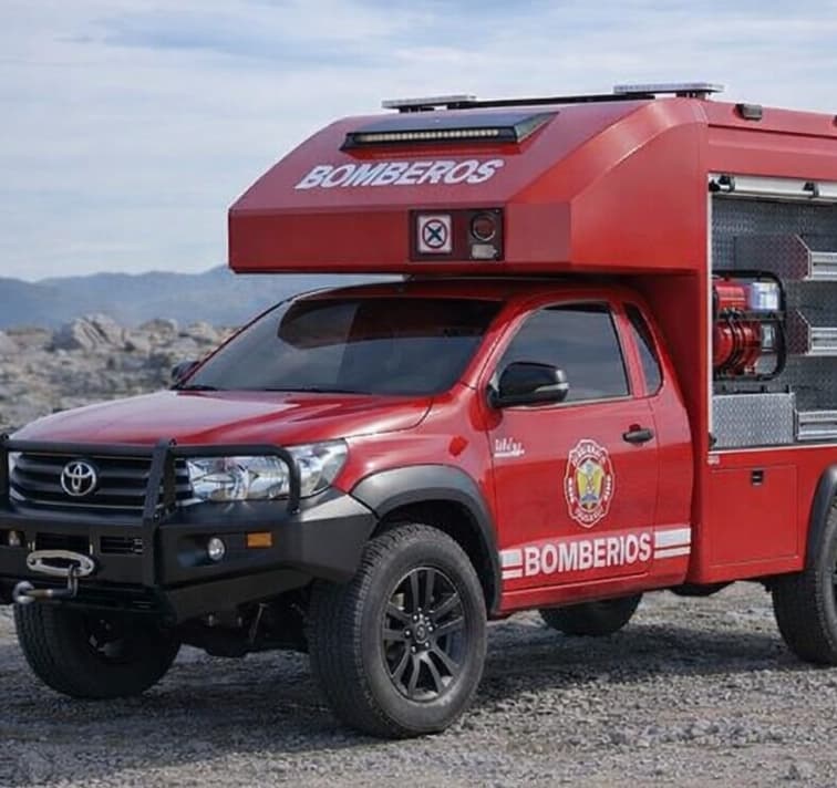 Camioneta de Bomberos