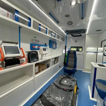 Ambulancia Vista Interior