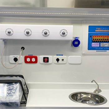 Accesorios de unidad móvil de zoonosis quirofano